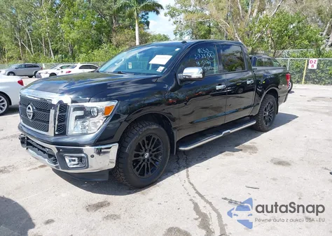2018 Nissan Titan Sl from USA, damaged, VIN 1N6AA1E64JN504377